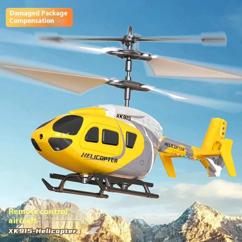 New Helicopter XK916 2.5-Channel Infrared Remote Control Helicopter USB Charging Cool Light Remote Control Aircraft Model toys