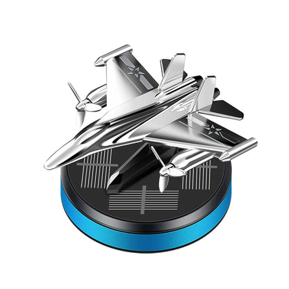 Luxury Aluminum Alloy Rotating Helicopter Car Ornament Creative Aircraft Home Gift Decoration For Gifts