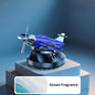 New solar powered rotating aircraft car fragrance car perfume seat accessories car interior perfume decoration