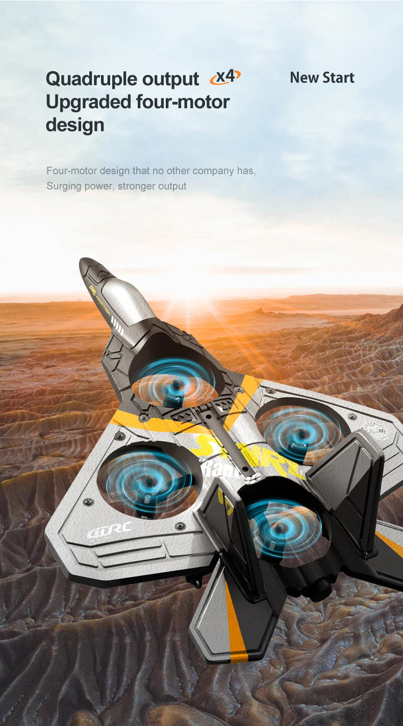 V17 RC Remote Control Airplane 2.4G Remote Control Fighter Hobby Plane Glider Airplane EPP Foam Toys RC drone Kids Gift rcplane