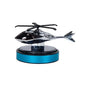 Helicopter Shaped Car Fragrance Diffuser Solar Rotating Feature Delicate Touch for Trendy Vehicle Interiors