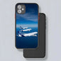 Airbus Logo Phone Case Matte Transparent Back For IPhone 16 15 14 13 12 11 Pro Max X XR XS Plus Cover