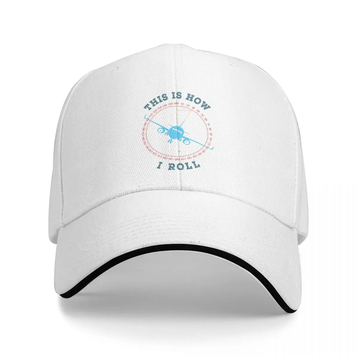 This Is How I Roll Pilot Aircraft Airplane Lover Baseball Cap Men Hats Women Visor Outdoor Snapback Caps
