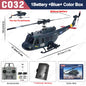 C032 RC Helicopter 2.4G 6-Aixs Gyroscope 6CH Altitude Hold Optical Flow Brushless Remote Control Helicopter Toys For Kid Adult