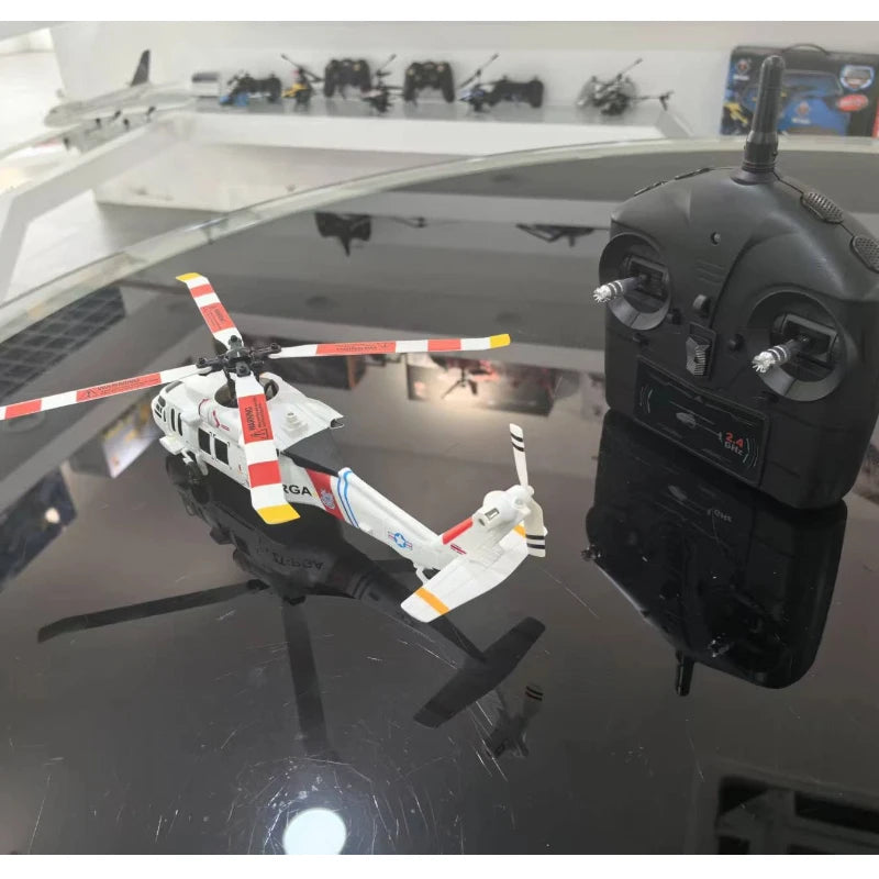 New Wltoys K270 4 Channel 4-Paddle Ailerless Brushless Motor Optical Flow Positioning Remote Control Helicopter Toy Boys Gift