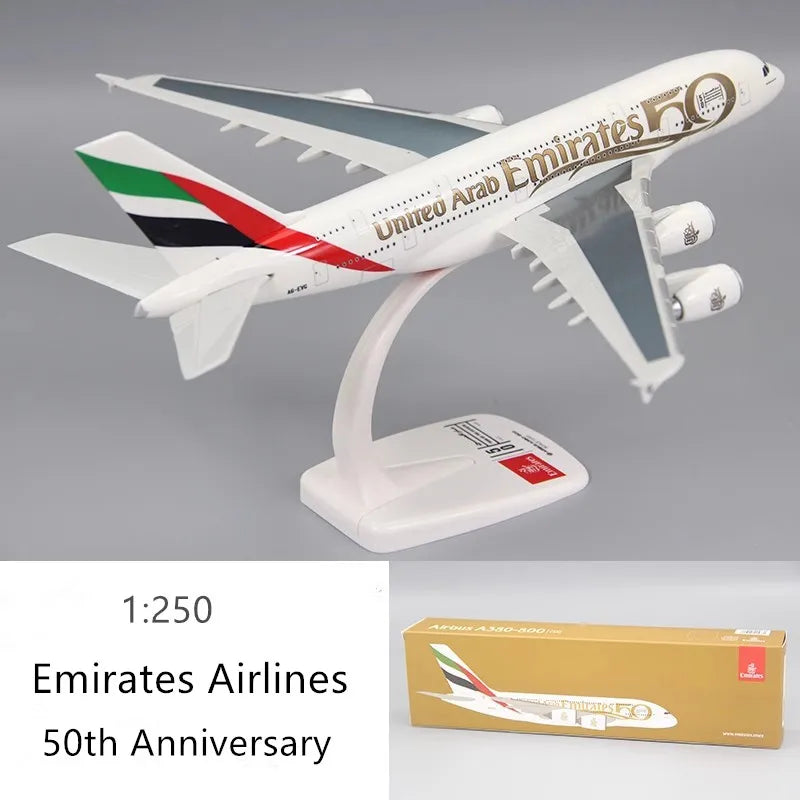 Model Singapore A380/Emirates Wildlife/British /France /Lufthansa Air Airline Aircraft Collection