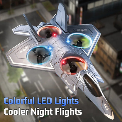 2.4G RC Aircraft with Camera Missile Launch Remote Control Helicopter Fighter Jet EVA Airplane EPP Foam Plane Toys For Kids Gift