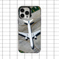 B-BoeingS 777 Top Airplane Phone Case For iPhone 16,15,14,13,12,11,8,7,Pro,Max,Plus,Mini,XS,SE Anti Fall Black Matte Hard