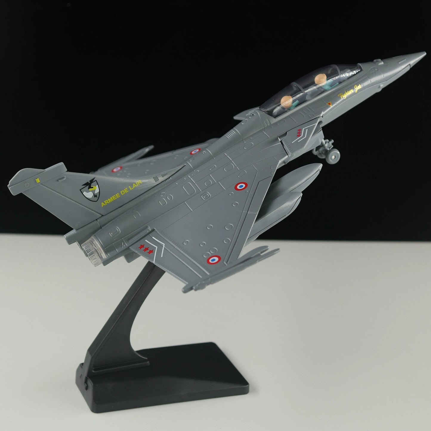 J15 F16 F22  Aircraft Serie Rafale fighter jet Alloy Fighter Soundlight Echo Military Metal Model Scenic Area Exhibition Gift