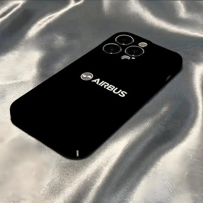 Airbus Logo Phone Case For Iphone 16 Pro Max 15 Pro 13 14 12 11 8 7 Plus X XR XS Max All Inclusive Cover