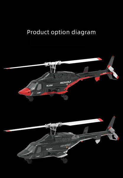 A61 RC Helicopter 2.4G 6-Aixs Gyroscope 4CH Altitude Hold Optical Flow Remote Control Helicopter Toys For Kid Adult