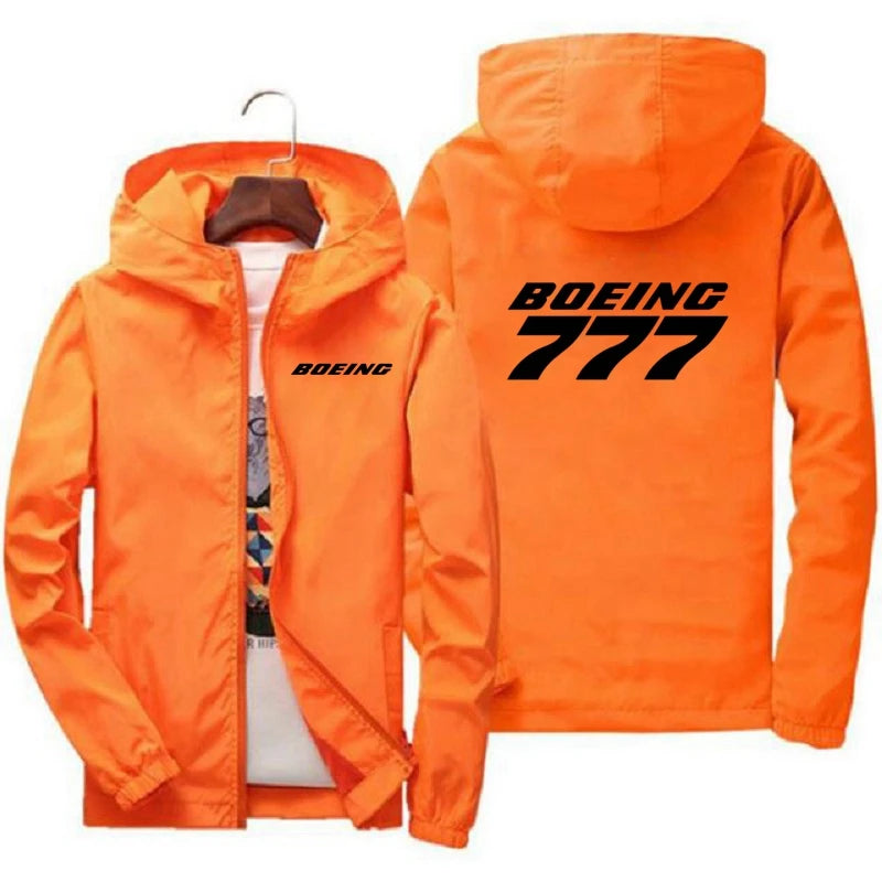 New Mens Hoodies Boeing 737 777 767 Print Men Coat Casual Jogging Thin Jacket Harajuku Zipper Hoodies Sweatshirts