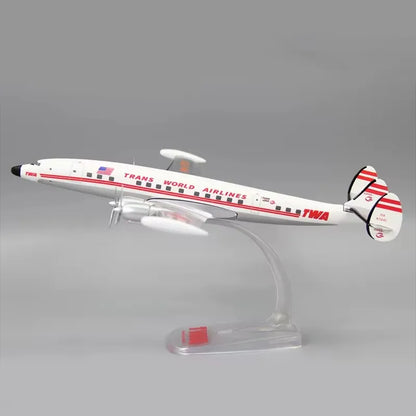 1: 125 Scale L-1049 American Taw Plastic Asb Static Aircraft Model Assembly Toy Aircraft Product Display Decorative Building