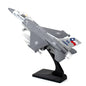 J15 F16 F22  Aircraft Serie Rafale fighter jet Alloy Fighter Soundlight Echo Military Metal Model Scenic Area Exhibition Gift