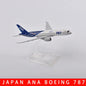 JASON TUTU 15CM ANA sea turtle painting Airbus A380 Airplane Model Aircraft Model Diecast Metal Planes Model All Nippon Airways