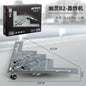 1:200 Creative Military Series Building Blocks The B2 Ghost Stealth Bomber Fighter Model Home Decor Toys For Kids Christmas Gift