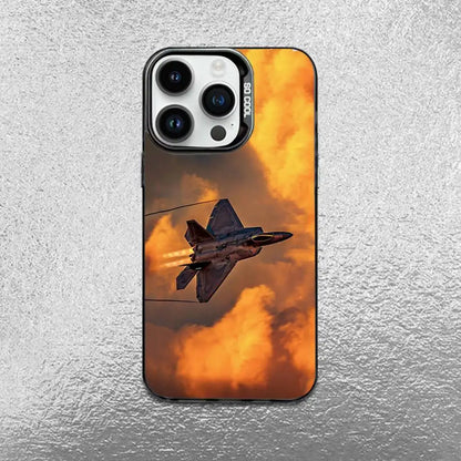 Fighter Plane Poster F-22 raptor Phone Case For iPhone