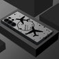 Creative Airplane Print Magnetic For Magsafe Case For Samsung Galaxy S25 Edge S23 S24 Ultra S21 S20 FE S22 Plus Capa Matte Cover