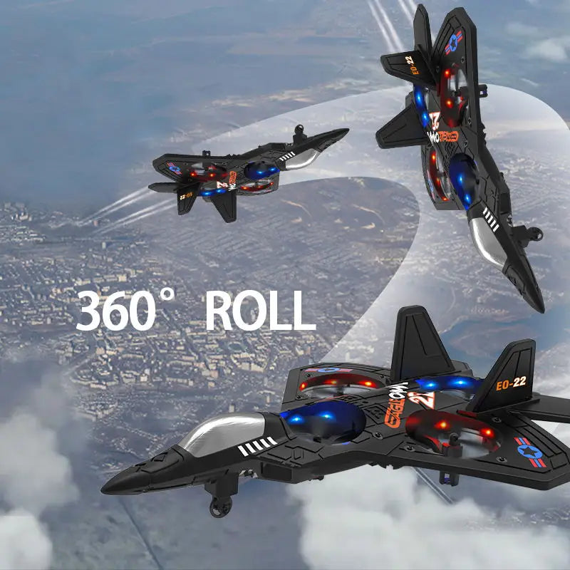 2.4G 6CH RC Plane 6-Axis Gyro 360 Flip Stunt Radio Control Aircraft EPP Fixed-wing Drone