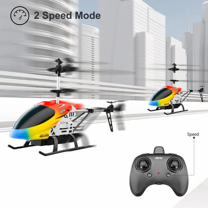 4DRC M5 Remote Control RC Helicopter with Gyro Altitude Hold Drone 3.5 Channel Aircraft Indoor Flying Kid Toy Gift for Boys Girl