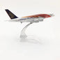 16CM A380 Series airplane kit Alloy Metal Diecast Airplanes Toy Airbus 380 plane model for Collection Gift