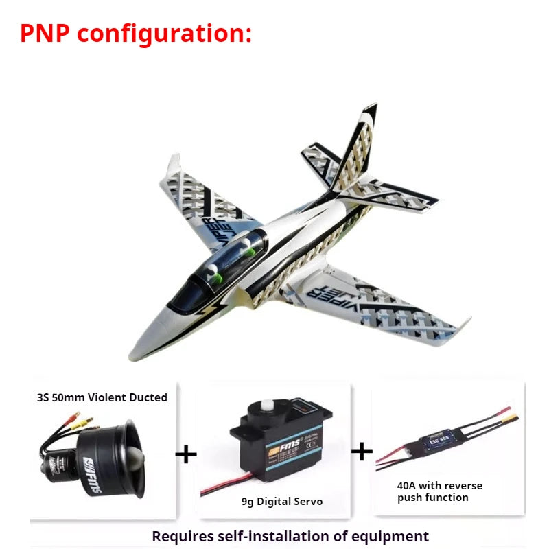 OTHER Viper Upgraded Version 50mm EPO 6 Channel High-Speed Ducted Machine Fixed Wing Electric Remote-Controlled Model Aircraft