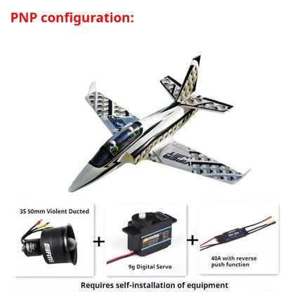 OTHER Viper Upgraded Version 50mm EPO 6 Channel High-Speed Ducted Machine Fixed Wing Electric Remote-Controlled Model Aircraft