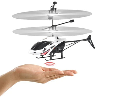 Aircraft Gesture Sensor Control Aircraft Flight Helicopter Luminous Children's Toys