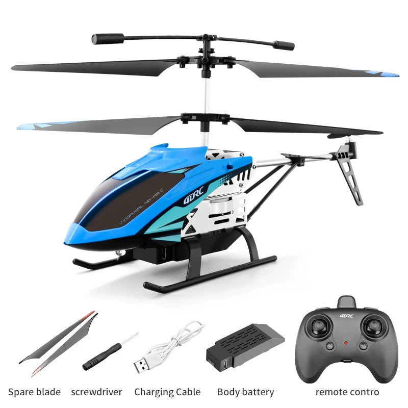 4DRC M5 Remote Control RC Helicopter with Gyro Altitude Hold Drone 3.5 Channel Aircraft Indoor Flying Kid Toy Gift for Boys Girl