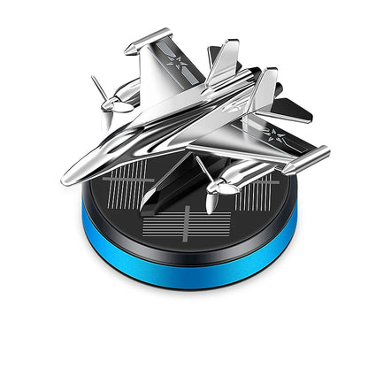 Luxury Aluminum Alloy Rotating Helicopter Car Ornament Creative Aircraft Home Gift Decoration For Gifts