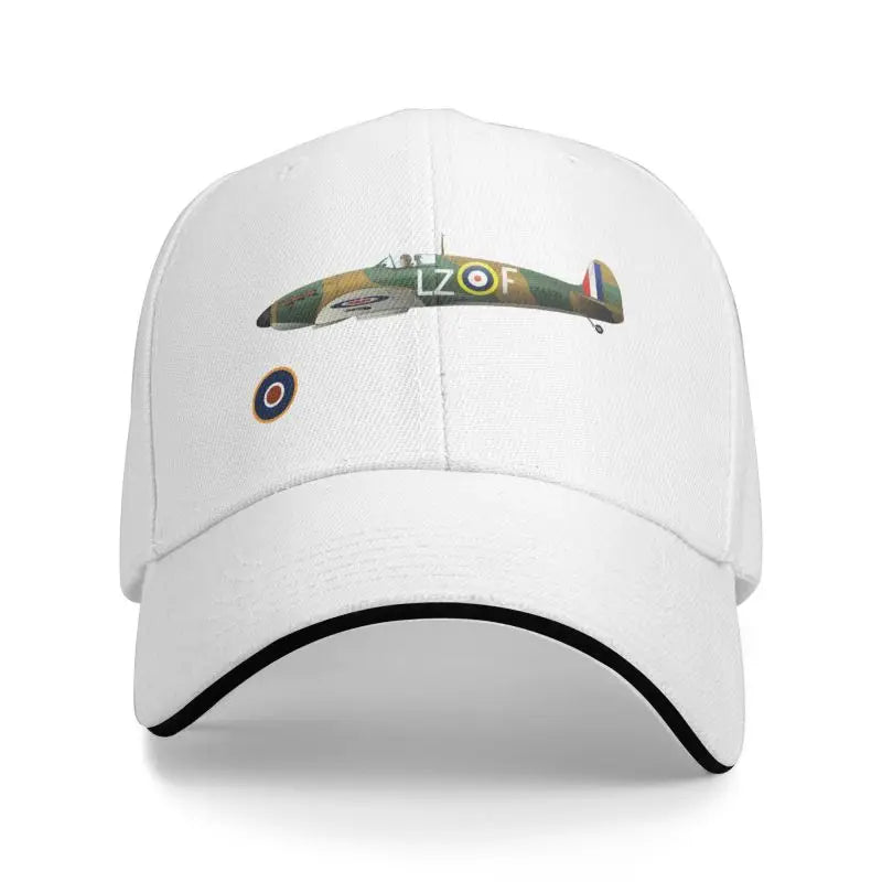 Custom Super marine RAF Spitfire Baseball Cap Unisex Adjustable