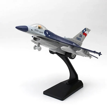 J15 F16 F22  Aircraft Serie Rafale fighter jet Alloy Fighter Soundlight Echo Military Metal Model Scenic Area Exhibition Gift