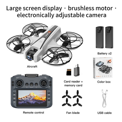 2025 YL05 Drone 8K HD Camera Screen Remote Control Brushless RC Helicopter 360° Flip Quadcopter Dron RC Toys Gift For Kid Boy