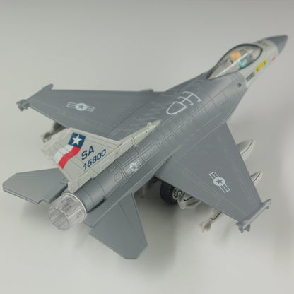J15 F16 F22  Aircraft Serie Rafale fighter jet Alloy Fighter Soundlight Echo Military Metal Model Scenic Area Exhibition Gift