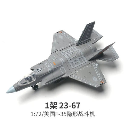 1:72 Creative Military Series Building Blocks America F35 Lightning Stealth Fighter Model Decor Toys For Boys Christmas Gifts