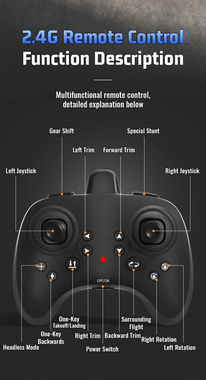 2.4G RC Aircraft with Camera Missile Launch Remote Control Helicopter Fighter Jet EVA Airplane EPP Foam Plane Toys For Kids Gift