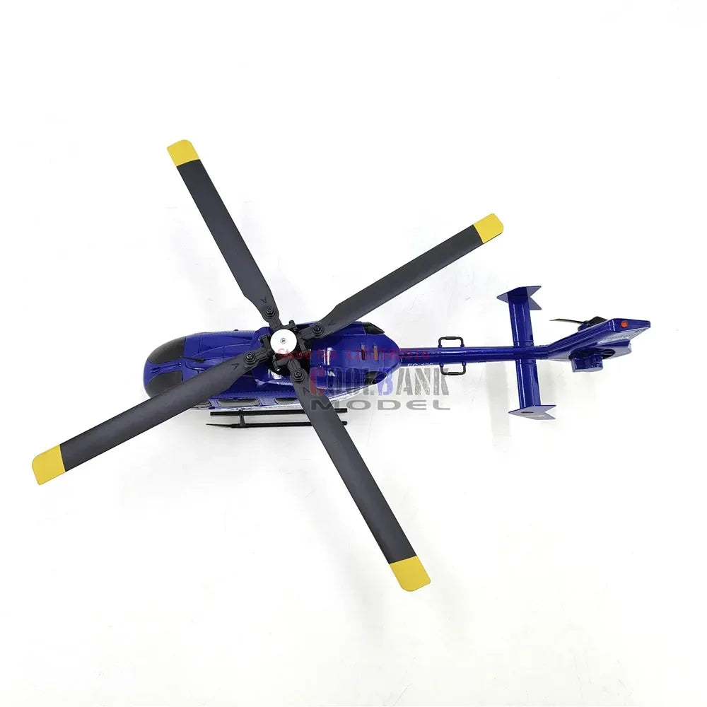 New C187 Remote Control Airplane Kubingke Ec135 Model Remote Control Helicopter Single Paddle No Ailerons Airplane Model Toy