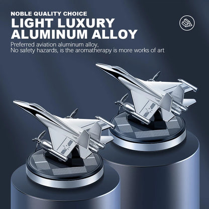 Luxury Aluminum Alloy Rotating Helicopter Car Ornament Creative Aircraft Home Gift Decoration For Gifts