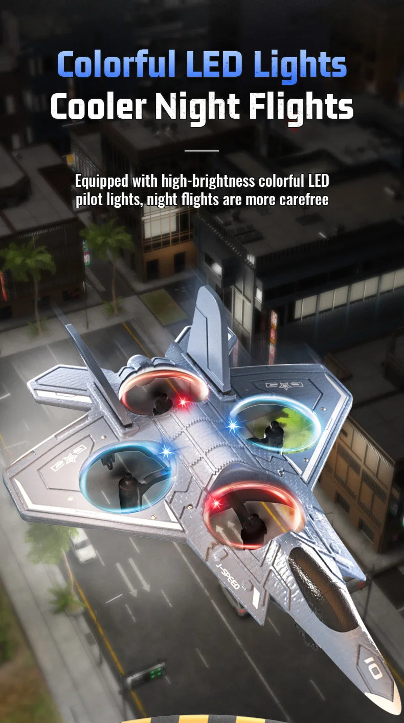 2.4G RC Aircraft with Camera Missile Launch Remote Control Helicopter Fighter Jet EVA Airplane EPP Foam Plane Toys For Kids Gift