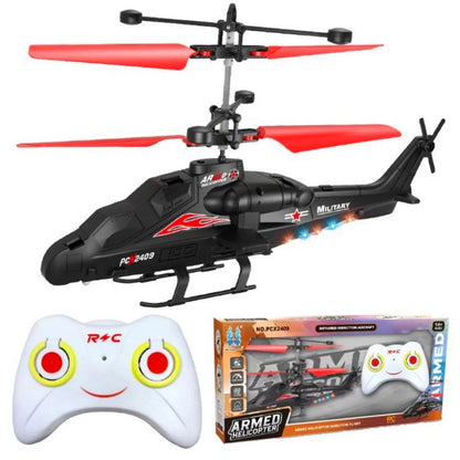 Magic Remote Control Helicopter Toy Hand-Controlled 360° Rotating Mini UFO Drone with LED Lights