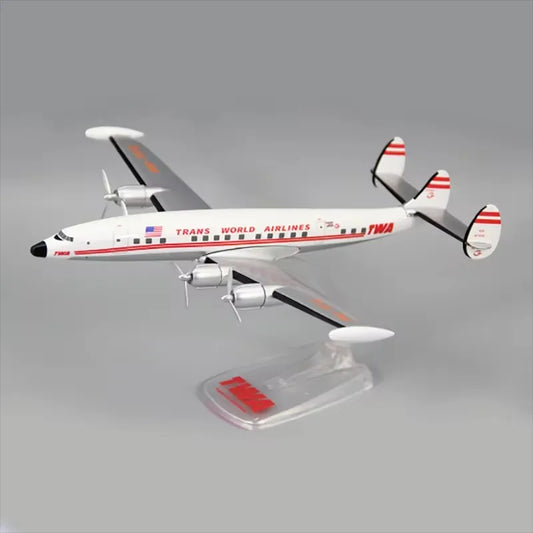 1: 125 Scale L-1049 American Taw Plastic Asb Static Aircraft Model Assembly Toy Aircraft Product Display Decorative Building