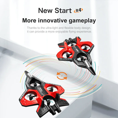 New YP3 Glider Flying Helicopter RC Hobby Jet Plane 2.4G Stunt Remote Control Foam Fighter Airplane Toy Drone With Light