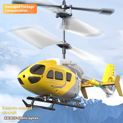 New Helicopter XK916 2.5-Channel Infrared Remote Control Helicopter USB Charging Cool Light Remote Control Aircraft Model toys