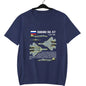 Russian Sukhoi Su 57 "Falon" Stealth Jet Fighter T-Shirt. Premium Cotton Short Sleeve O-Neck Mens T Shirt New S-3XL