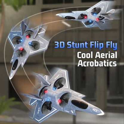2.4G RC Aircraft with Camera Missile Launch Remote Control Helicopter Fighter Jet EVA Airplane EPP Foam Plane Toys For Kids Gift