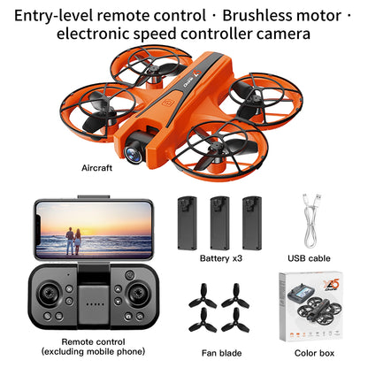 2025 YL05 Drone 8K HD Camera Screen Remote Control Brushless RC Helicopter 360° Flip Quadcopter Dron RC Toys Gift For Kid Boy