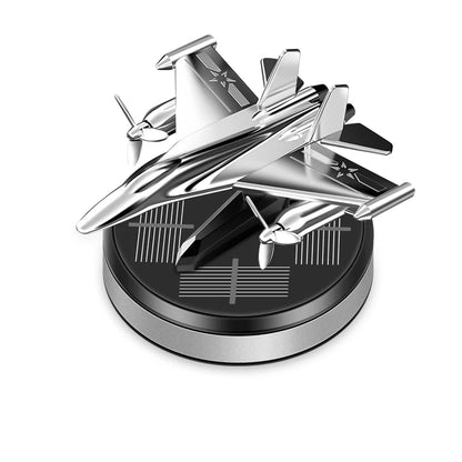 Luxury Aluminum Alloy Rotating Helicopter Car Ornament Creative Aircraft Home Gift Decoration For Gifts