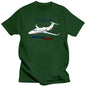 Hot sale Fashion Beechcraft Hawker 400XP Airplane T-shirt