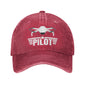 Drone Pilot for Quadcopter Men Women Baseball Caps FPV Racing Pilot Distressed Washed Hats Vintage Outdoor Travel Gift Sun Cap