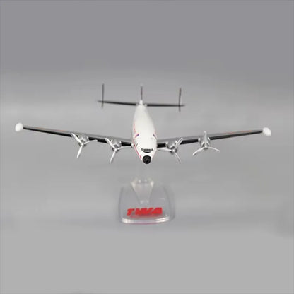 1: 125 Scale L-1049 American Taw Plastic Asb Static Aircraft Model Assembly Toy Aircraft Product Display Decorative Building